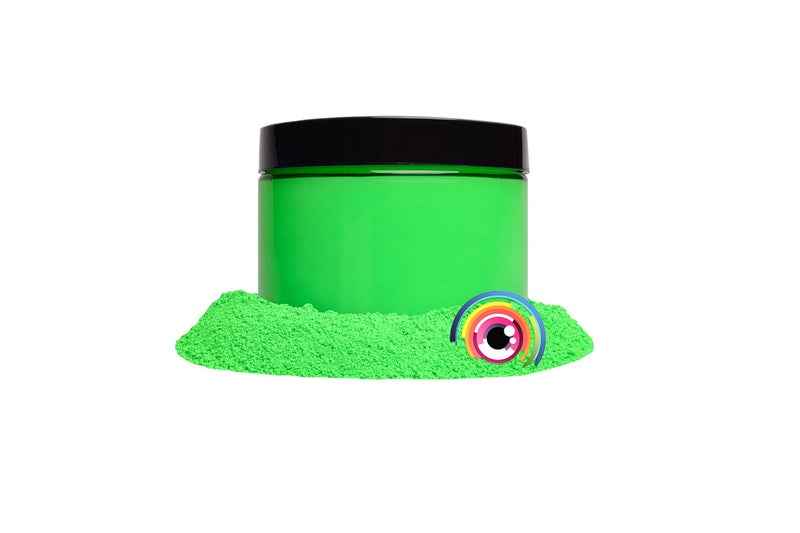 Eye Candy Pigments Premium Mica Powder - UFO Green (50gr) - for Epoxy, Resin, Soap, Paint, Woodworking, Acrylic Pouring, Bath Bombs, Fishing Lures - DIY Arts and Crafts Additive - Image 2